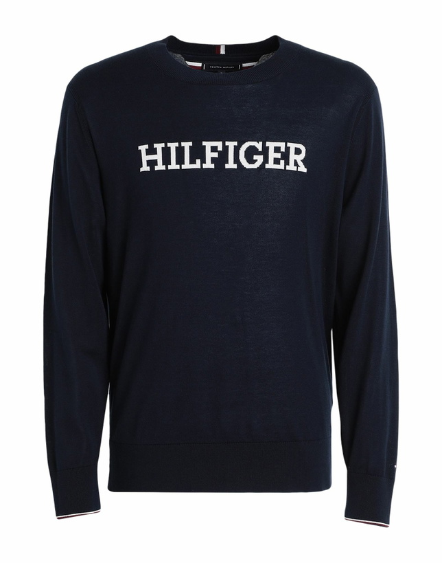 Photo: Tommy Hilfiger Mens Sweater Midnight in Blue