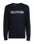 Tommy Hilfiger Mens Sweater Midnight in Blue