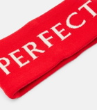 Perfect Moment Logo wool-blend headband