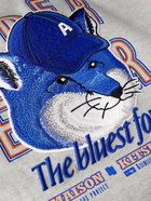 Maison Kitsuné - Ader Error Oversized The Bluest Fox Appliquéd Cotton-Blend Jersey Sweatshirt - Unknown