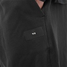 Y-3 Men's Core Logo Straight Cuff Sweat Pant in Black