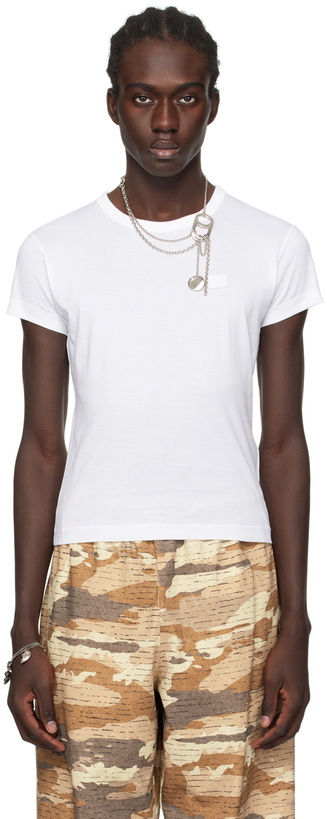 Photo: Acne Studios White Cotton T-Shirt