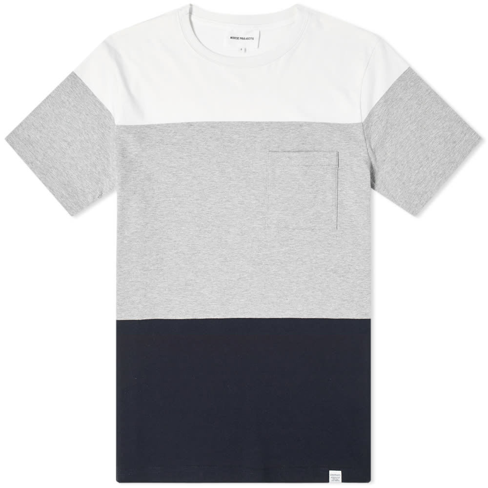 Norse Projects Niels Colour Block Tee