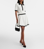 Nina Ricci Ribbed-knit polo shirt
