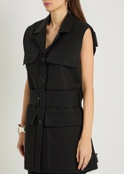 Courrèges Utility Belt Cotton top Black