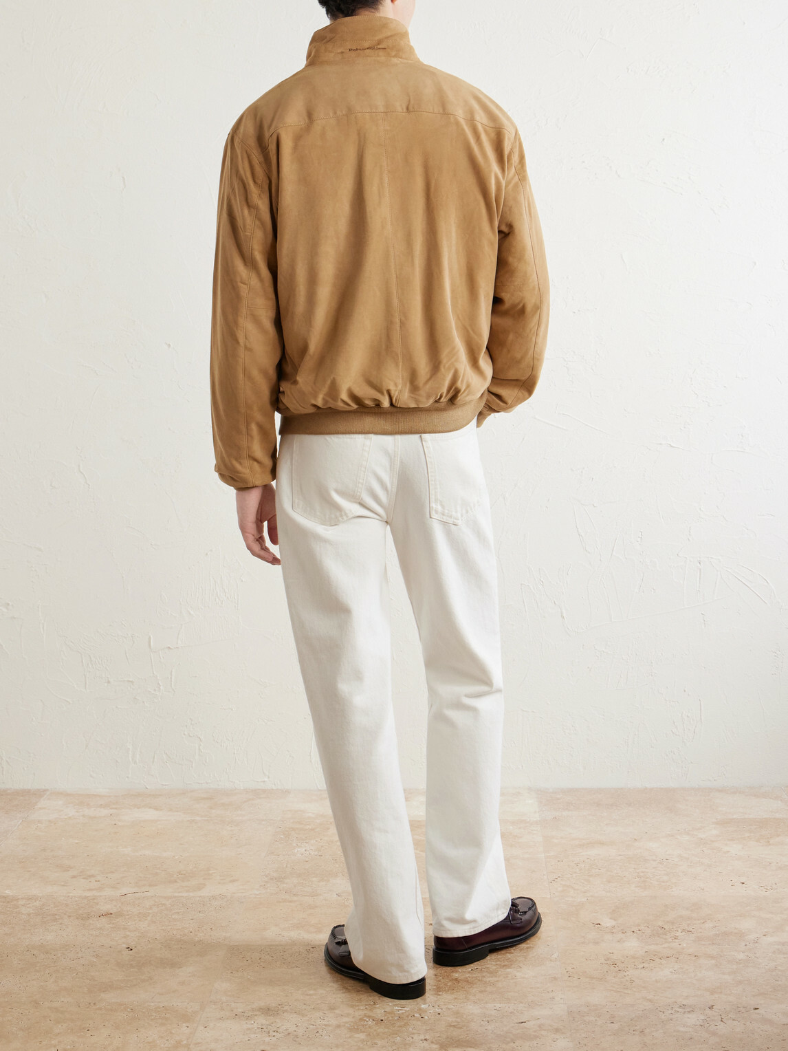 Polo Ralph Lauren - Suede Bomber Jacket - Neutrals