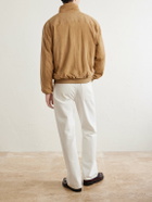 Polo Ralph Lauren - Suede Bomber Jacket - Neutrals