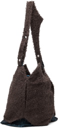 Kiko Kostadinov Brown & Navy Kaleidoscope Bag