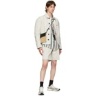 Acne Studios Beige Cotton Canvas Shorts