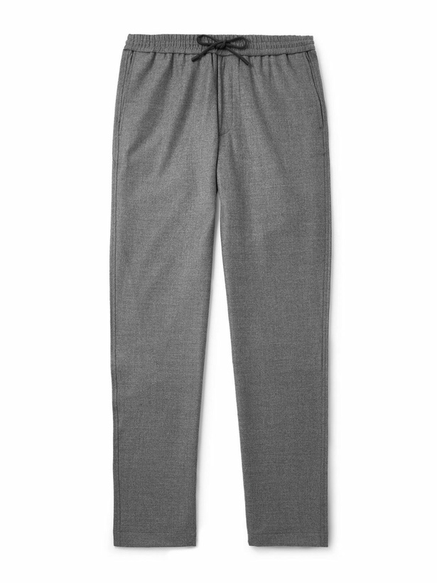 Photo: SEASE - Mindset Straight-Leg Stretch Virgin Wool-Flannel Trousers - Gray