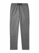 SEASE - Mindset Straight-Leg Stretch Virgin Wool-Flannel Trousers - Gray