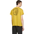 Second/Layer Yellow Spiral Pocket T-Shirt