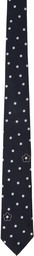 Kenzo Gray Kenzo Paris Polka Dot Tie