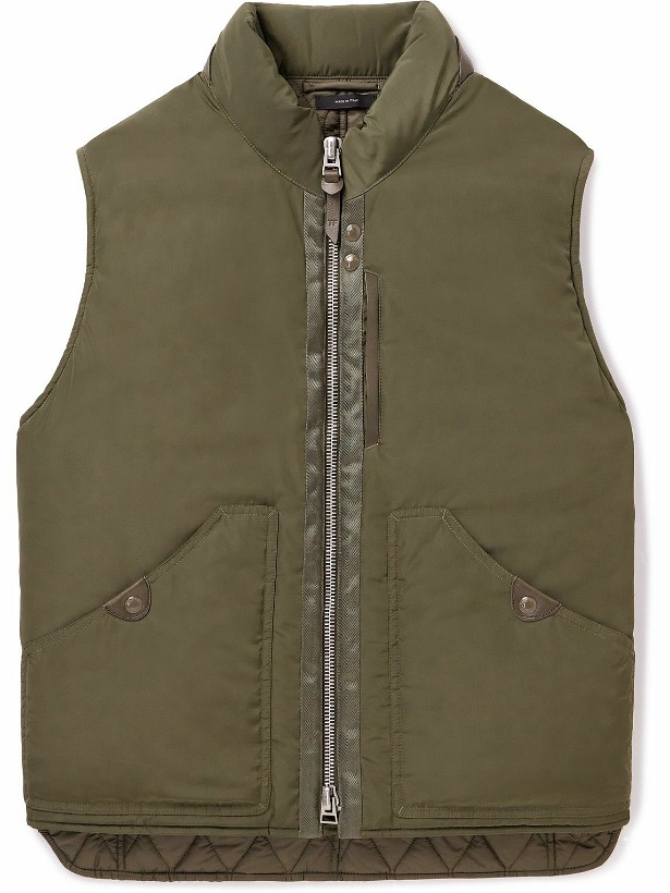 Photo: TOM FORD - Padded Shell Gilet - Green