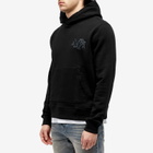 AMIRI Men's Staggered Hoodie in Black