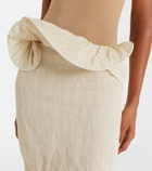 Magda Butrym Asymmetric midi skirt