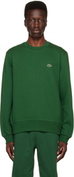 Lacoste Green Crewneck Sweatshirt