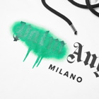 Palm Angels Milano Sprayed Logo Hoody