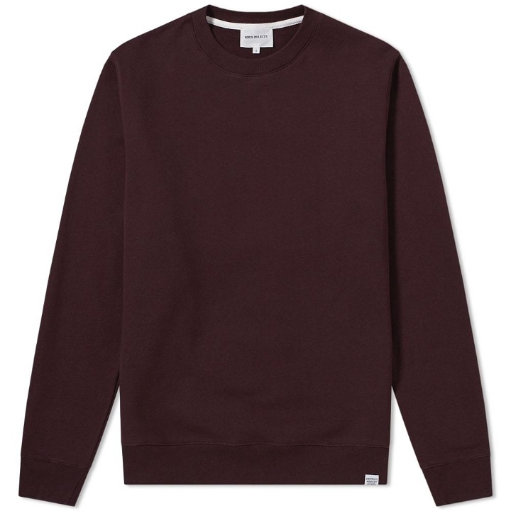 Photo: Norse Projects Vagn Classic Crew Sweat Brown