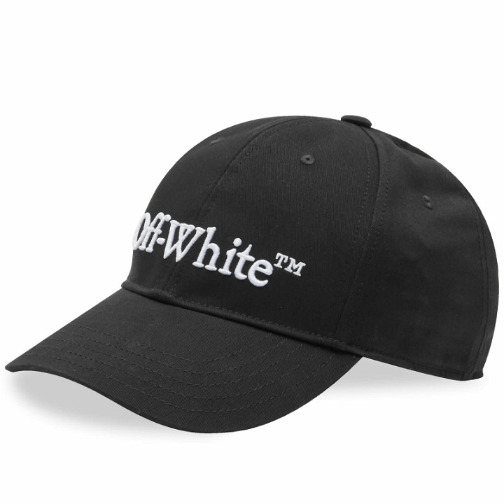 Photo: Off-White Men's Logo Cap in Black/White