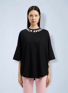 Palm Angels Neck Logo Over T-Shirt