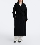 'S Max Mara Virgin wool wrap coat
