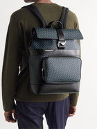 Montblanc - M_Gram 4810 Logo-Print Coated-Canvas and Leather Backpack