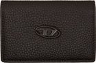 Diesel Brown Hissu Evo IV Card Holder