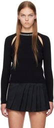 GCDS Black Bling Sweater