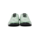 Haider Ackermann Green Classic Lace-Up Derby