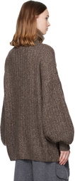 LISA YANG Brown Marly Cardigan Jacket