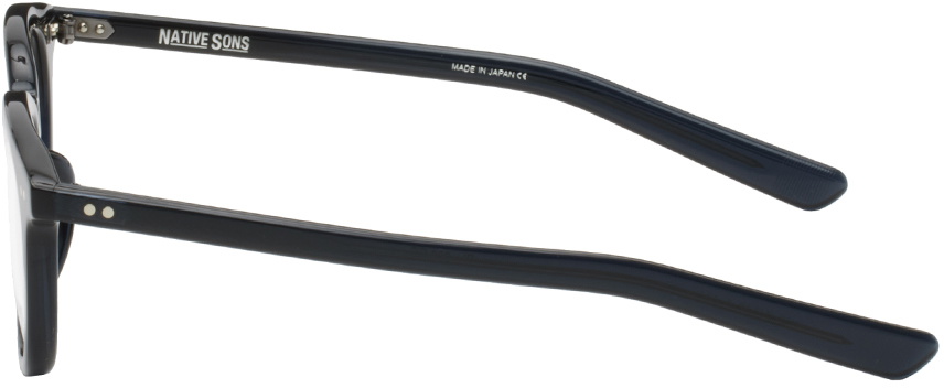 Native Sons Black Guerrero Glasses