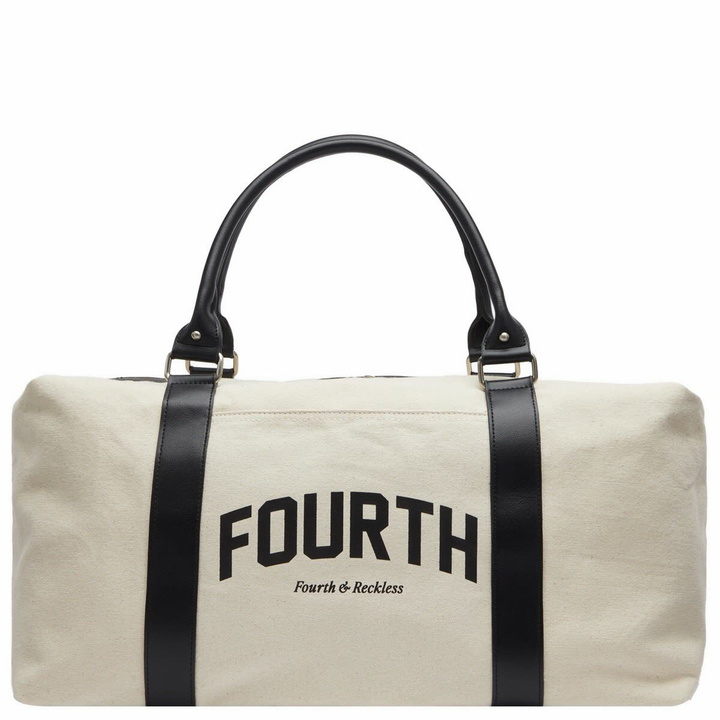 Photo: 4th & Reckless Women's Aflie Duffle Bag in Cream 