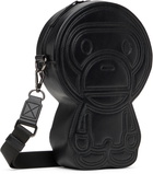 BAPE Black Baby Milo Faux-Leather Bag