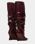 Steve Madden Distortion Boots in Burgundy