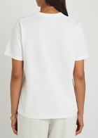 Polo Ralph Lauren Logo-embroidered Cotton T-shirt White