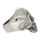 Yohji Yamamoto Silver Alien Skull Ring