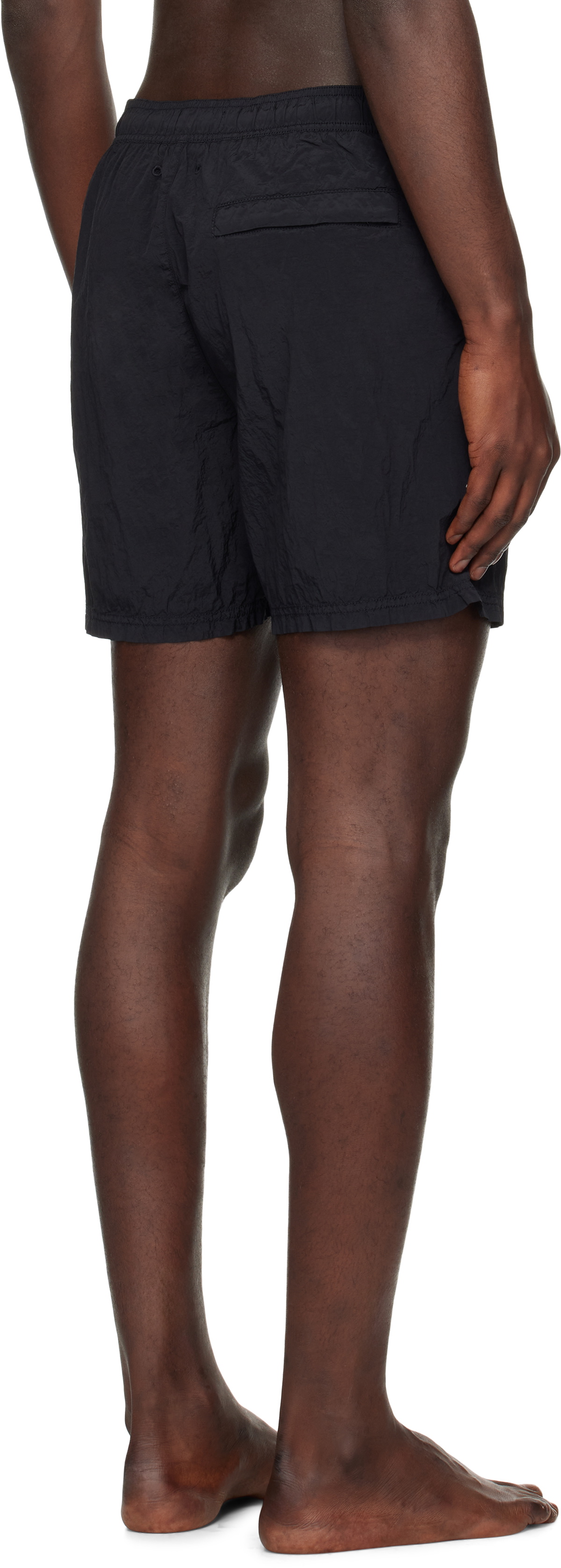 Stone Island Black B100004 Nylon Metal Swim Shorts