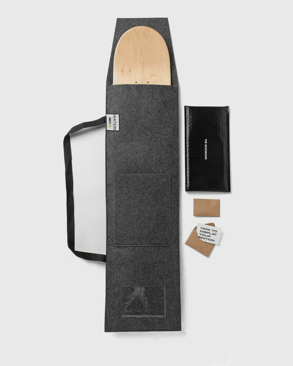 The Skateroom Limited Edition   Smiley Collection Acid (Teal) Deck Multi Home Deco