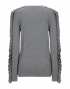 Manila Grace Womens Sweater in Grey