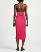 Mc2 Saint Barth Womens Midi dress in Magenta