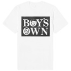 Boys Own Men's Boy’s Own Classic Box Logo T-Shirt in White