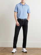 Kjus Golf - Stan Stretch Cotton-Blend Polo Shirt - Blue