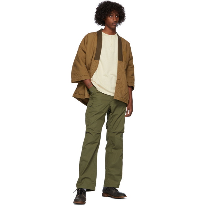 Visvim Green Jumbo Eiger Sanction Cargo Pants Visvim