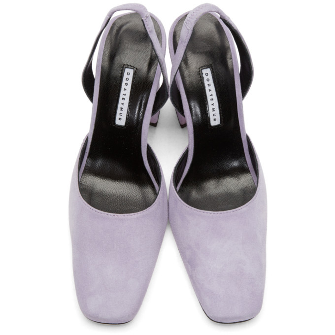 Dorateymur Purple Suede Resort 1802 Heels