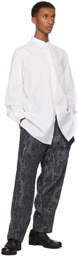 UMA WANG Gray Paxton Trousers