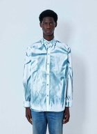 Jean Paul Gaultier Abstract Print Button-Down Shirt