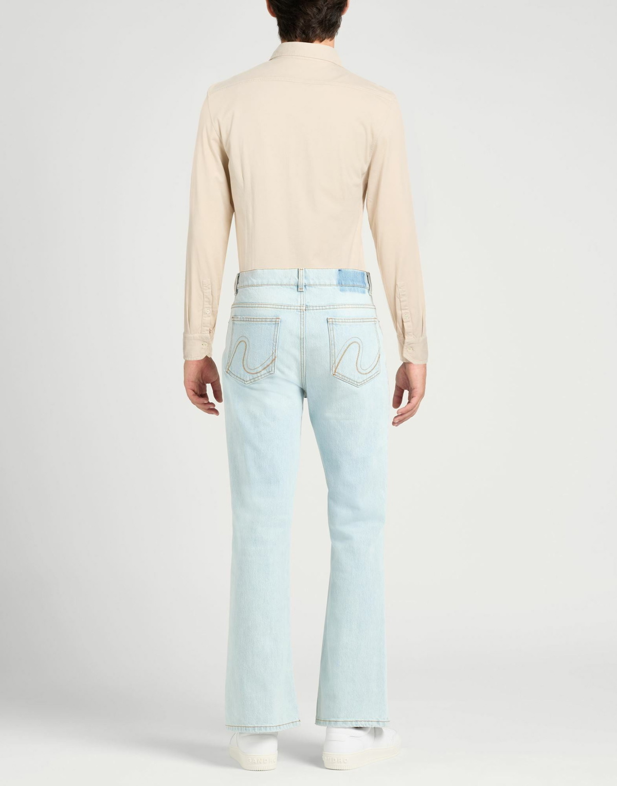 Drumohr Mens Shirt in Beige