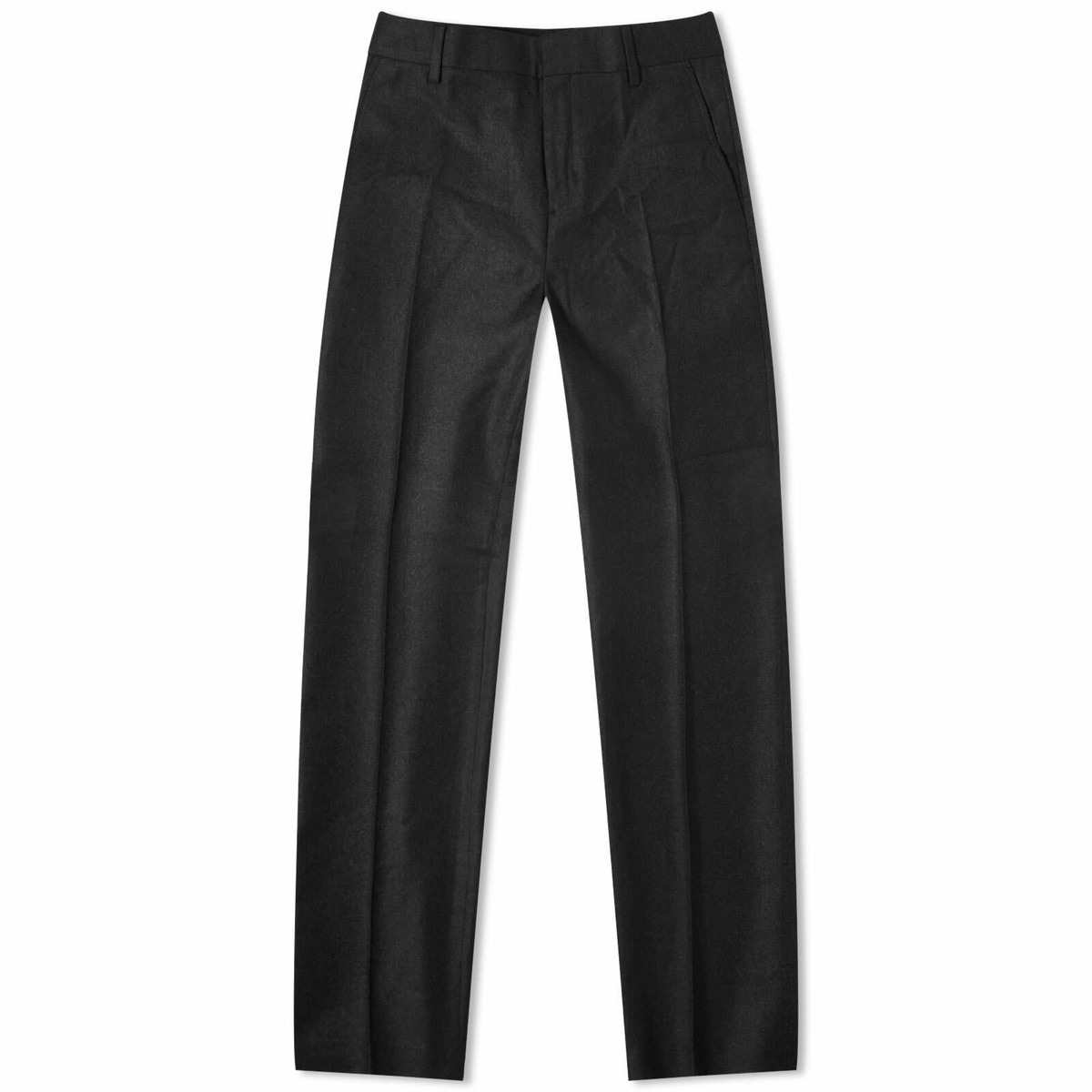 AMI Paris Women's AMI Cigarette Trousers in Dark Grey AMI