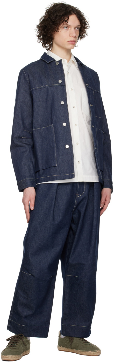 Toogood Indigo 'The Carpenter' Jacket Toogood